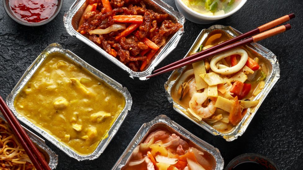 Set meals in container